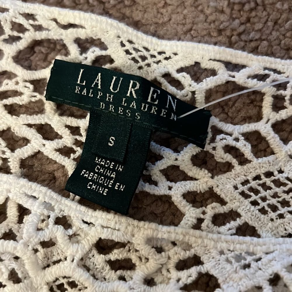 Lauren Ralph Lauren crochet dress small - Picture 6 of 6